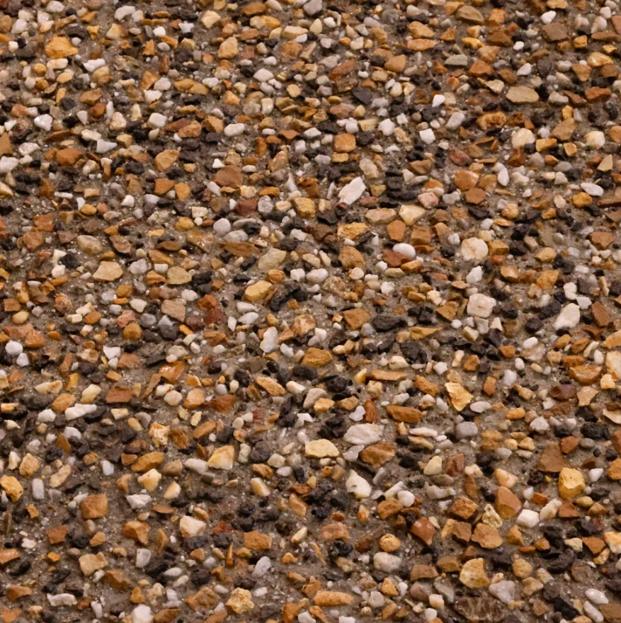 Amber Glow exposed aggregate