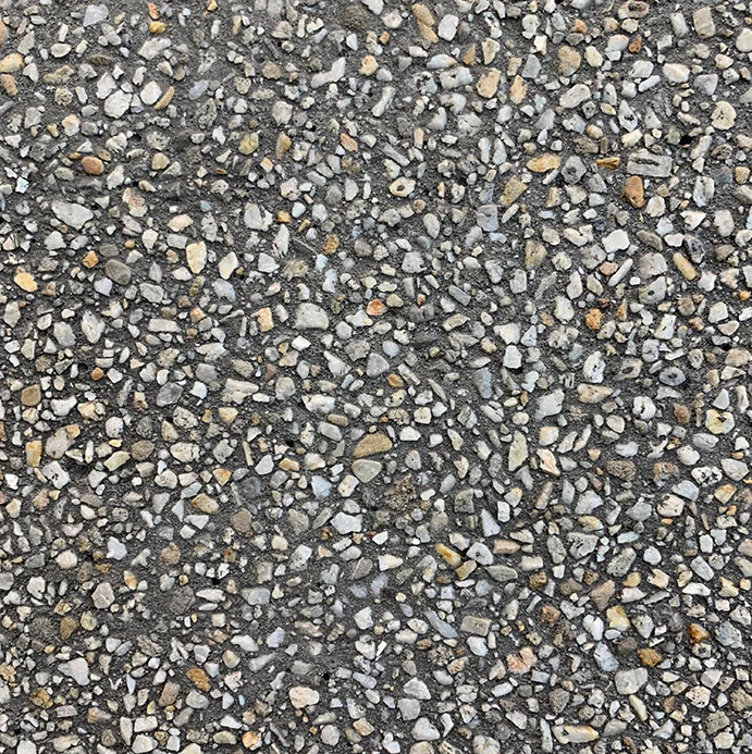 Granite Grey exposed aggregate