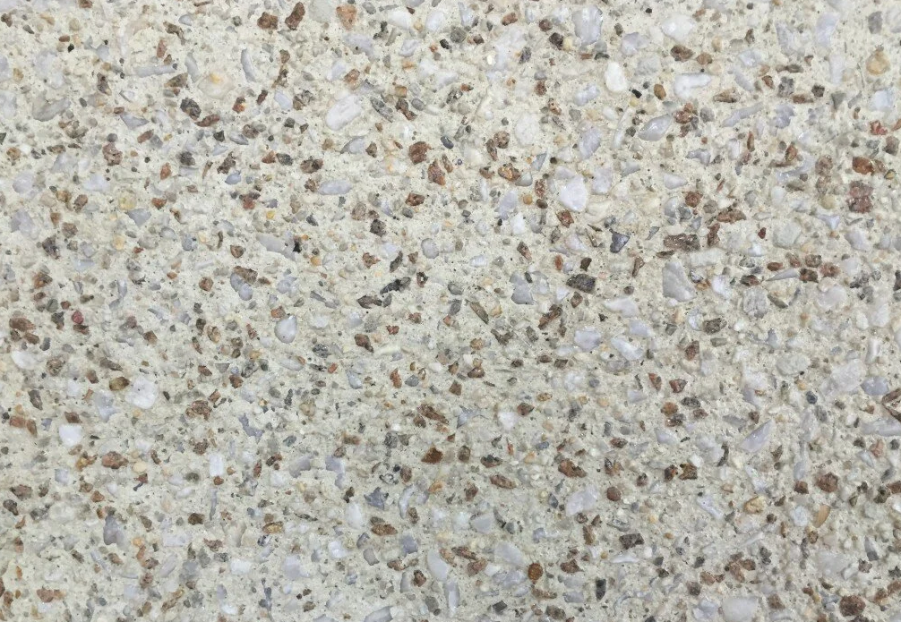 Ivory Elegance exposed aggregate